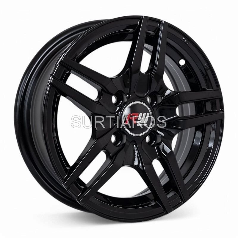 Aro 13x5.5" 4x100 ET30 CB73.1 Negro