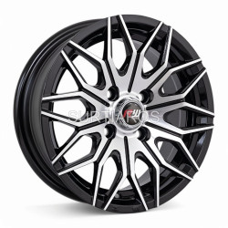 Aro 13x5.5" 4x100 ET30 CB73.1 Negro Maquinado