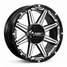 Aro 20x9.5" 12x135/139.7 ET10 CB110.5 Negro Maquinado