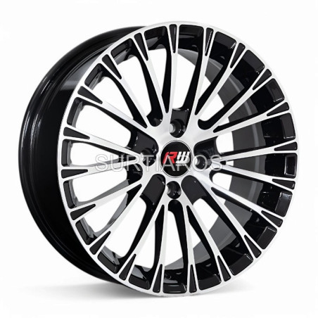 Aro 16x7" 4x100 ET38 CB73.1 Negro Maquinado