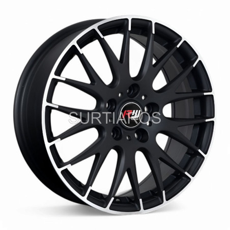 Aro 17x7" 5x120 ET45 CB73.1 Negro Mate Maquinado