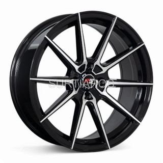 Aro 17x8" 4x100 ET20 CB73.1 Negro Maquinado