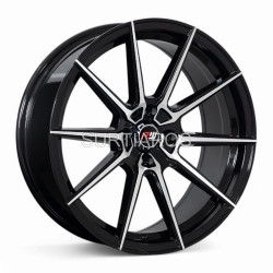 Aro 17x8" 4x100 ET20 CB73.1 Negro Maquinado