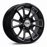 Aro 18x9" 6x135 ET15 CB87.1 Negro Mate Satinado Fresado