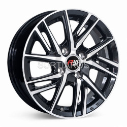 Aro 14x5.5" 4x100 ET38 CB73.1 Negro Maquinado