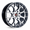 Aro 14x6" 8x100/114.3 ET35 CB73.1 Negro Maquinado