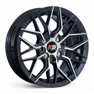 Aro 14x6" 8x100/114.3 ET35 CB73.1 Negro Maquinado