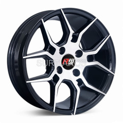 Aro 14x6" 8x100/114.3 ET35 CB73.1 Negro Maquinado