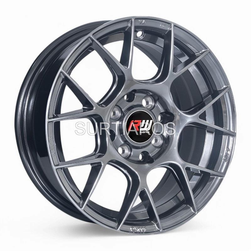 Aro 14x6" 8x100/114.3 ET35 CB73.1 Hiper Negro