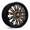 Aro 20x9" 6x139.7 ET18 CB110.5 Negro/Bronce Maquinado
