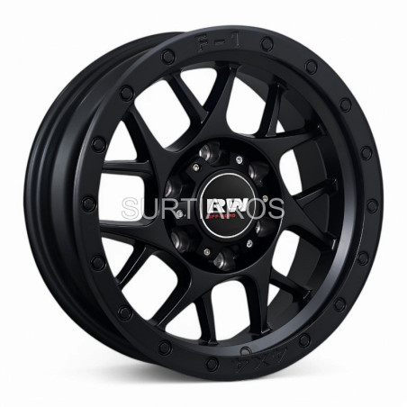 Aro 16x8" 6x139.7 ET-10 CB110.1 Negro Mate