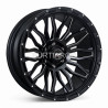 Aro 20x10" 6x139.7 ET-12 CB110.1 Negro Mate Fresado