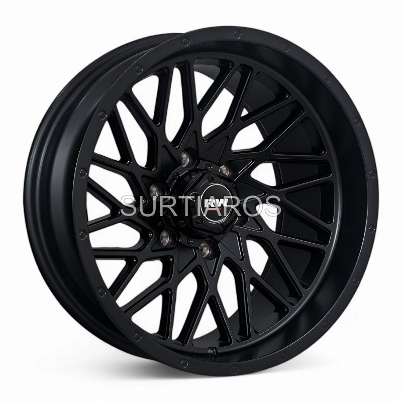 Aro 18x9.5" 6x139.7 ET-15 CB110.1 Negro Mate