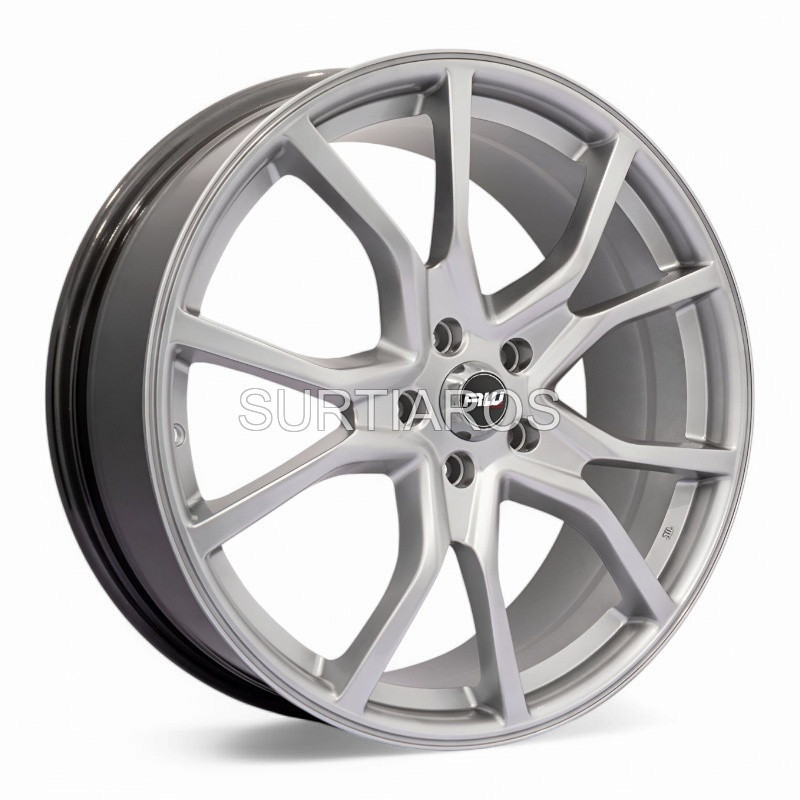 Aro 20x8" 5x114.3 ET48 CB56.6 Hiper Plateado