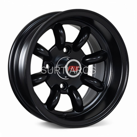 Aro 13x7" 4x114.3 ET-7 CB73.1 Negro Mate