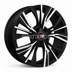 Aro 18x7" 5x114.3 ET40 CB73.1 Negro Mate Maquinado