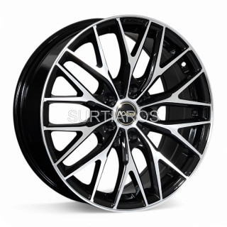 Aro 17x7.5" 5x120 ET35 CB73.1 Negro Maquinado