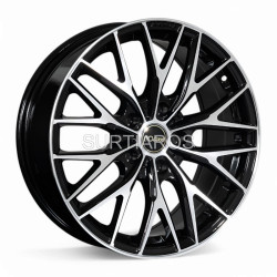 Aro 17x7.5" 5x120 ET35 CB73.1 Negro Maquinado