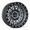Aro 15x8" 6x139.7 ET0 CB110 Gris Oscuro Mate con Aro Negro