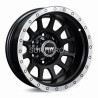 Aro 15x10" 6x139.7 ET-44 CB108.1 Negro Mate con Aro Pulido