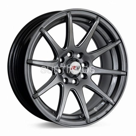 Aro 15x7" 8x100/108 ET25 CB73.1 Hiper Negro