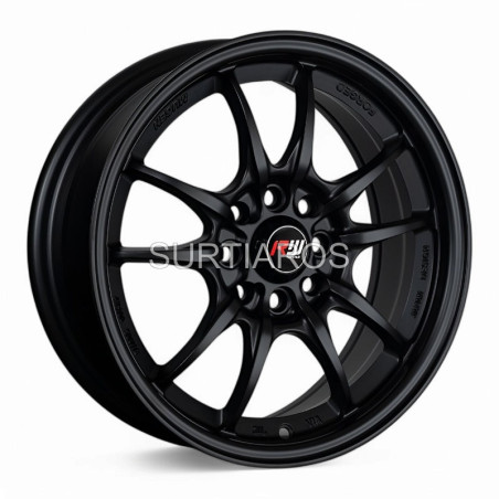 Aro 15x6.5" 8x100/108 ET40 CB73.1 Negro Mate