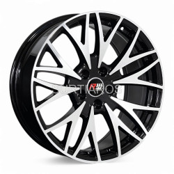 Aro 19x8" 5x120 ET30 CB72.6 Negro Maquinado
