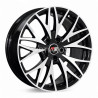 Aro 19x8" 5x120 ET30 CB72.6 Negro Maquinado