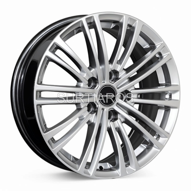 Aro 16x6.5" 5x112 ET38 CB66.6 Hiper Plateado