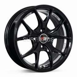 Aro 15x6.5" 4x100 ET35 CB73.1 Negro con Detalle Pulido