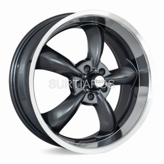 Aro 20x8.5" 5x114.3 ET35 CB73.1 Gris Mate con Labio Pulido
