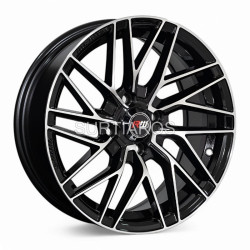 Aro 15x7" 4x100 ET30 CB73.1 Negro Maquinado