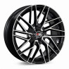 Aro 15x7" 4x100 ET30 CB73.1 Negro Maquinado