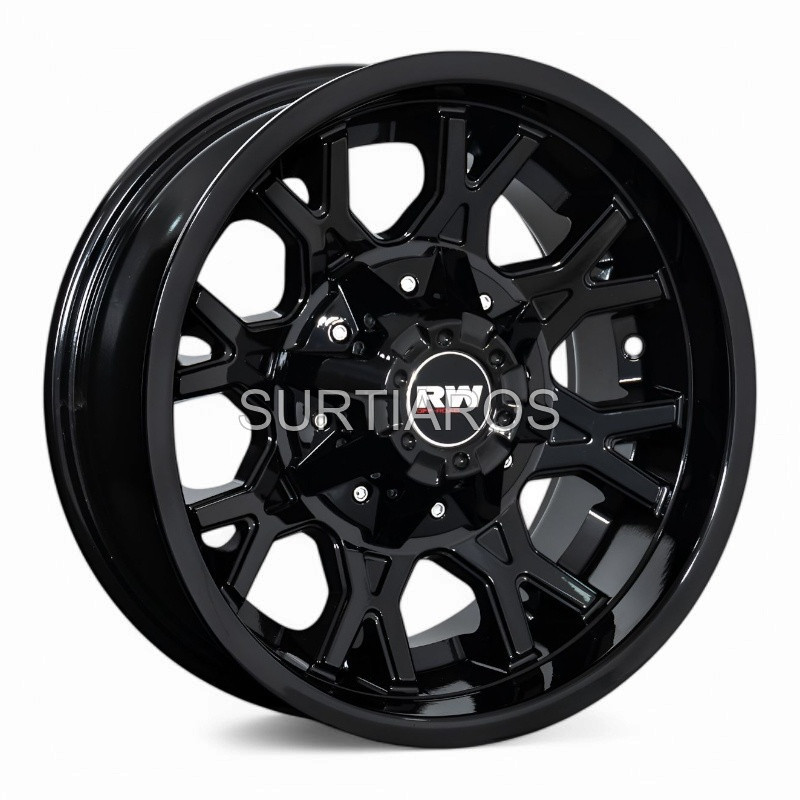 Aro 15x8" 6x139.7 ET-10 CB110 Negro