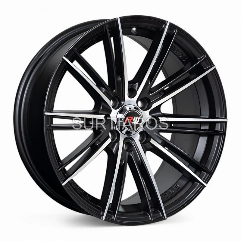Aro 16x7.5" 8x100/114.3 ET33 CB73.1 Negro Mate Maquinado