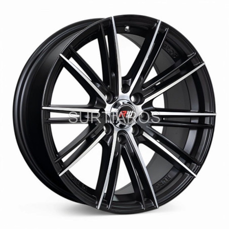 Aro 16x7.5" 8x100/114.3 ET33 CB73.1 Negro Mate Maquinado