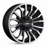 Aro 18x9" 6x139.7 ET20 CB110 Negro Mate Maquinado