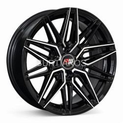 Aro 15x7" 4x100 ET35 CB73.1 Negro Maquinado