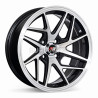 Aro 15x7" 4x100 ET10 CB73.1 Negro Maquinado