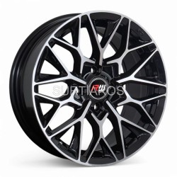 Aro 15x7" 4x100 ET35 CB73.1 Negro Maquinado