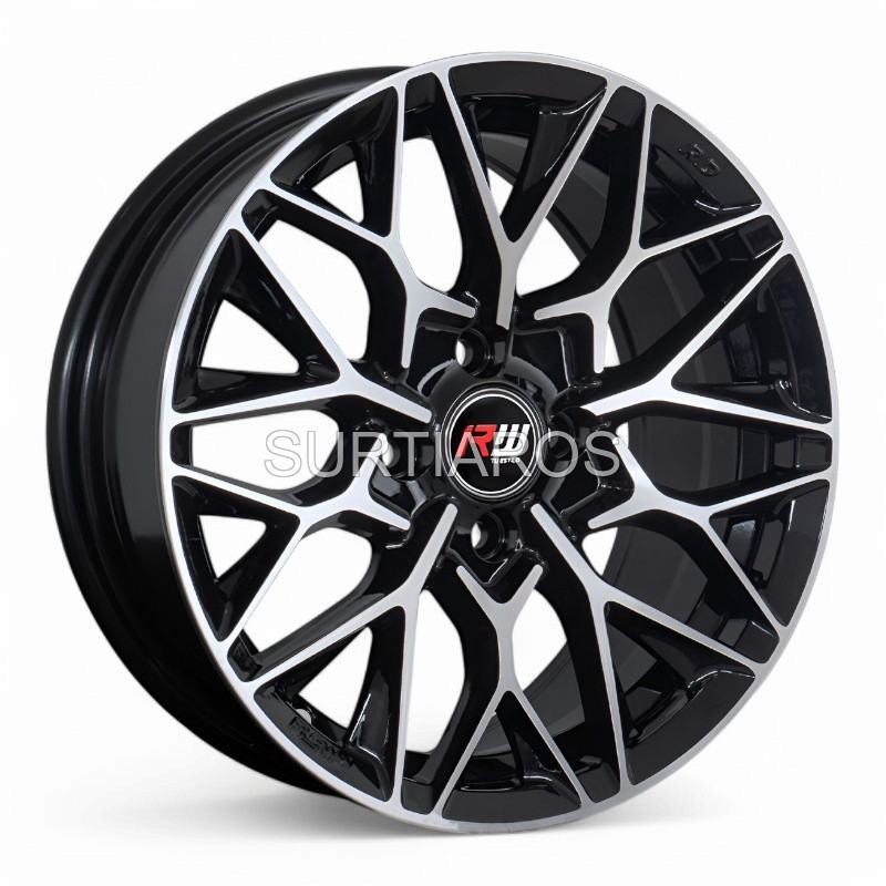 Aro 15x7" 4x100 ET35 CB73.1 Negro Maquinado