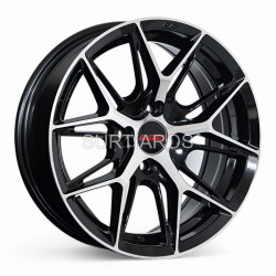 Aro 15x6.5" 4x100 ET30 CB73.1 Negro Maquinado
