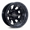 Aro 15x10" 6x139.7 ET-44 CB110.1 Negro con Remaches