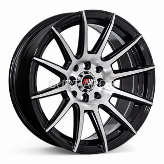 Aro 16x8" 8x100/114.3 ET15 CB73.1 Negro Maquinado