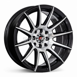 Aro 16x8" 8x100/114.3 ET15 CB73.1 Negro Maquinado