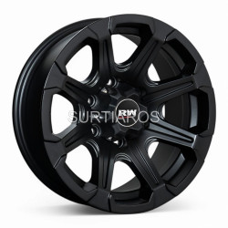 Aro 16x8" 6x139.7 ET0 CB110 Negro Mate