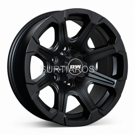 Aro 16x8" 6x139.7 ET0 CB110 Negro Mate