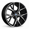 Aro 18x8" 5x120 ET25 CB72.6 Negro Mate Maquinado