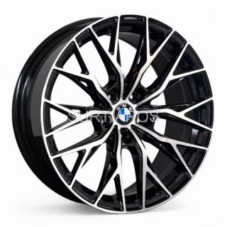 Aro 18x8" 5x112 ET30 CB66.6 Negro Maquinado