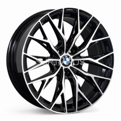 Aro 18x8" 5x112 ET30 CB66.6 Negro Maquinado